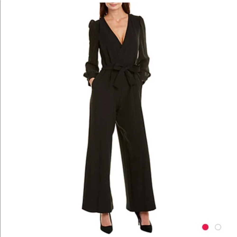 Donna Ricco black jumpsuit.